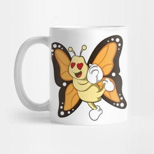 Butterfly with Heart Mug